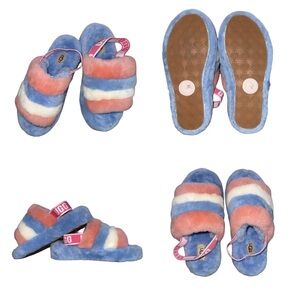 UGG Women's Multicolor Fluffy Slippers